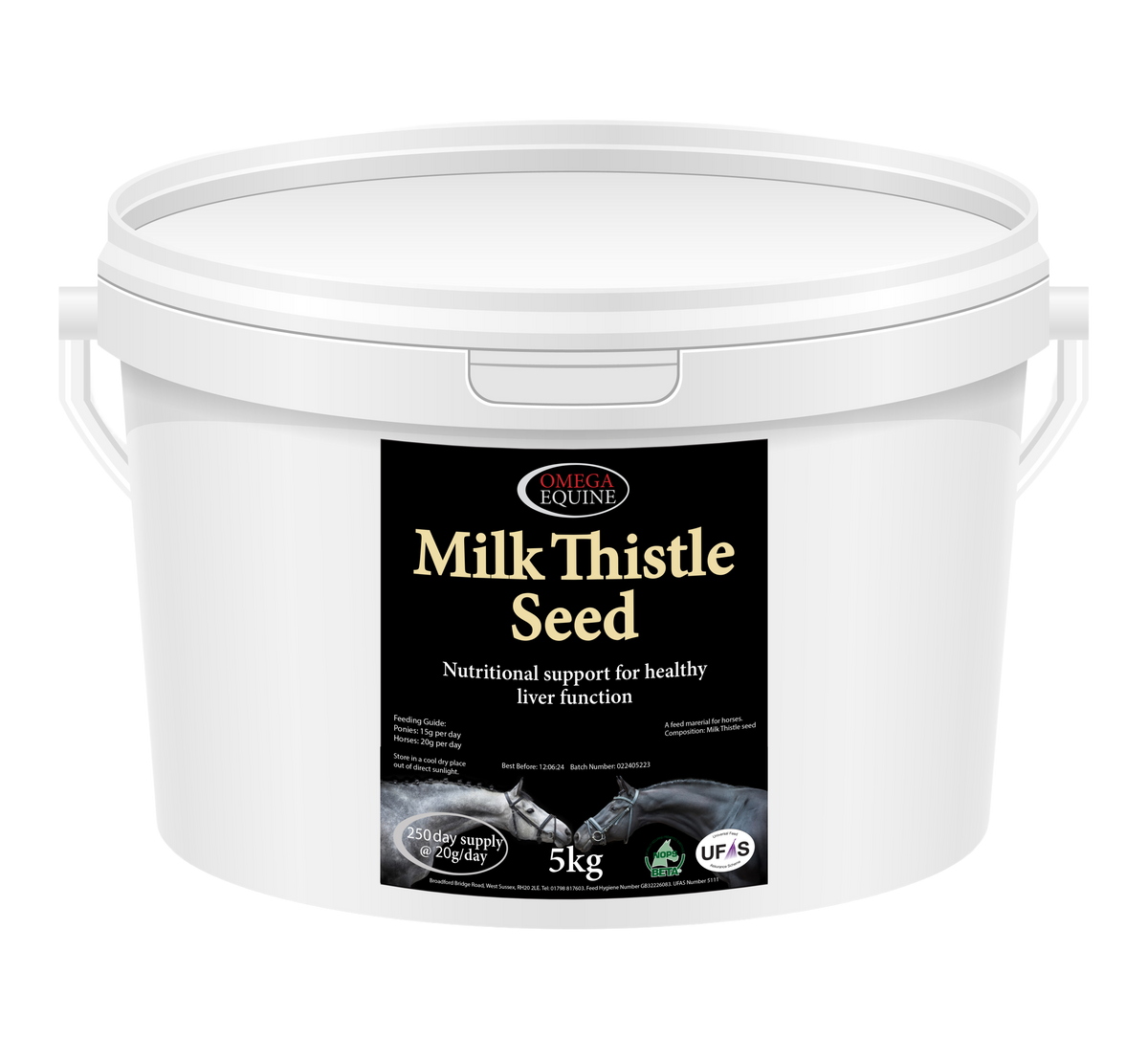 Omega milk thistle seed