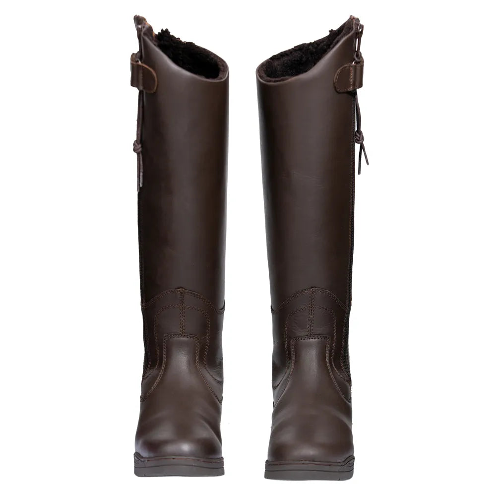 Hy Equestrian Londonderry Winter Country Riding Boots - brown