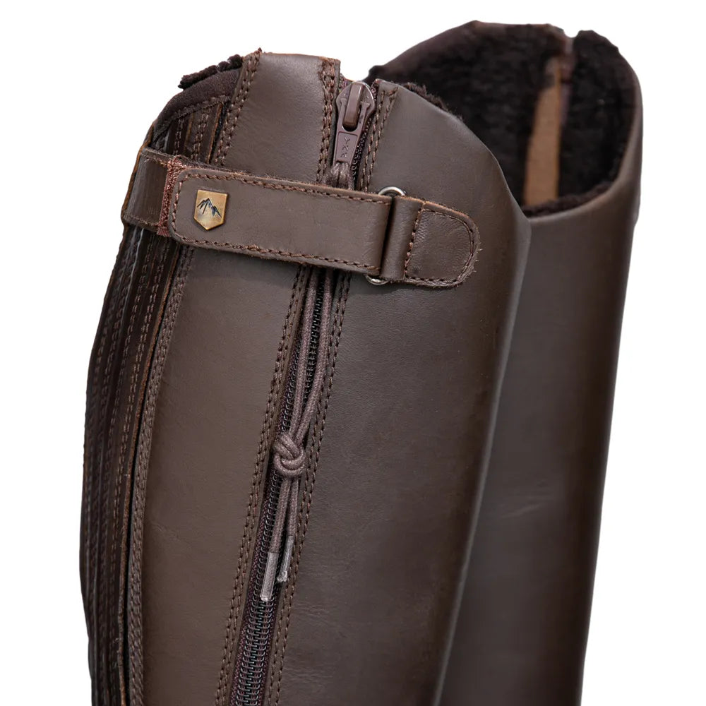 Hy Equestrian Londonderry Winter Country Riding Boots - brown