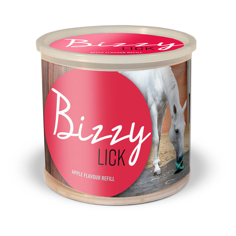 Bizzy horse lick