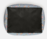 Joules Rainbow Dogs Box Bed