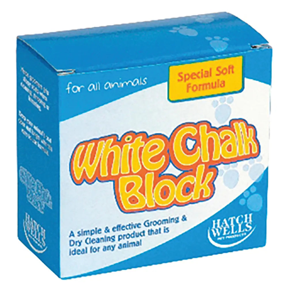 White chalk block