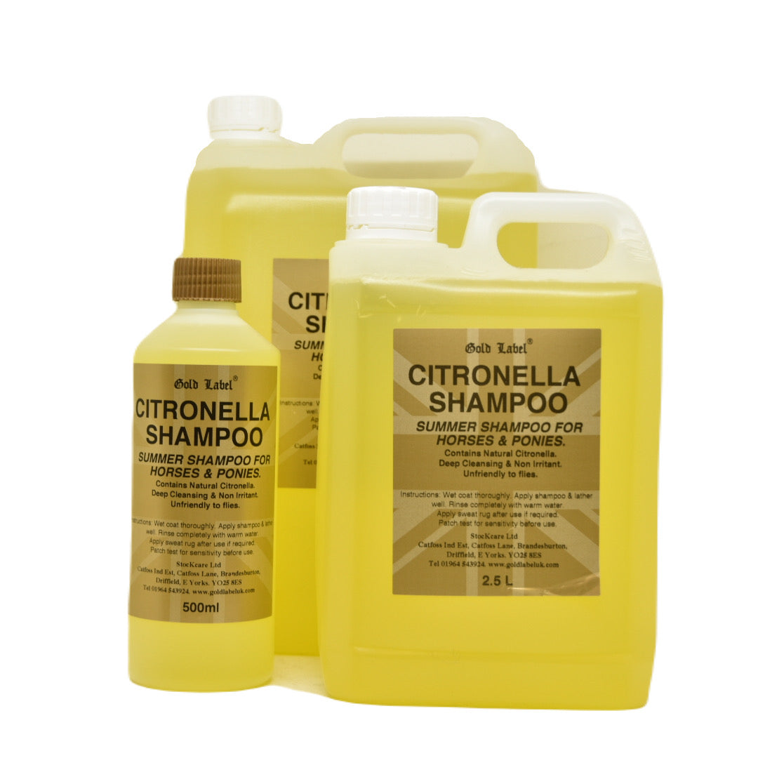 Gold label citronella shampoo