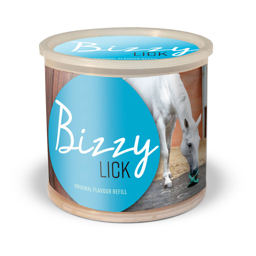 Bizzy horse lick