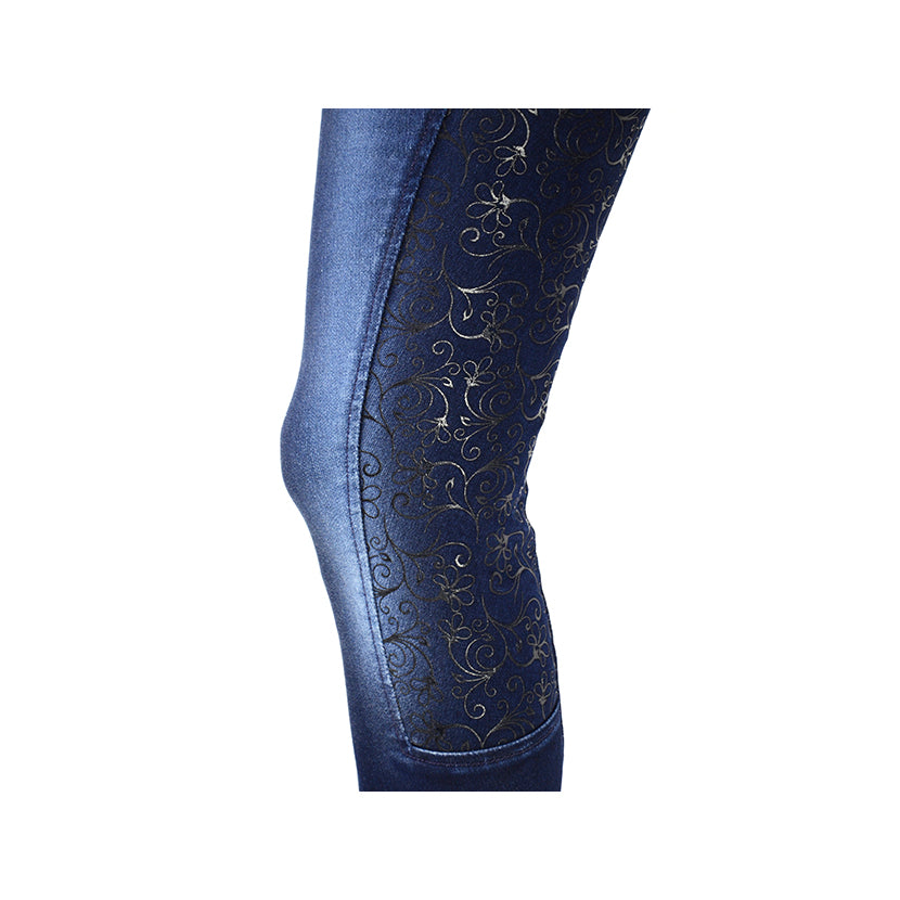 Hy Equestrian Cambridge Denim Look Breeches