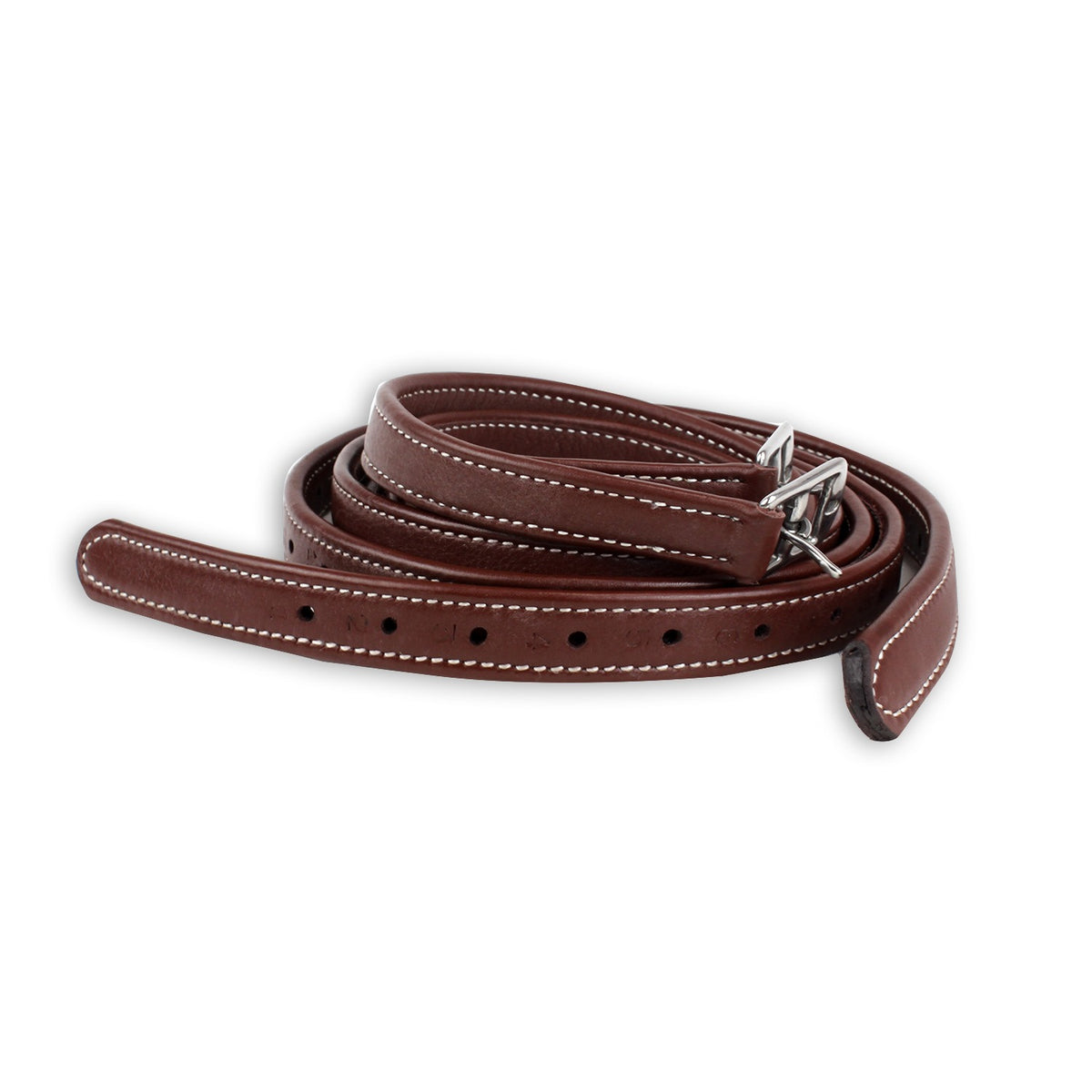 Luxury stirrup leathers - Chestnut