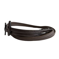 ThinLine english reins non-slip grip - Black