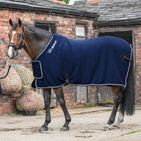 Club Show Rug with Luxury Fluffy Lining in Black