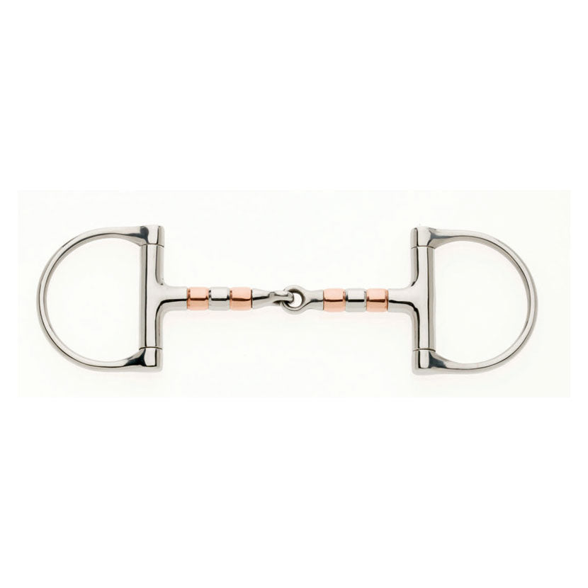 Copper Roller D Race Snaffle