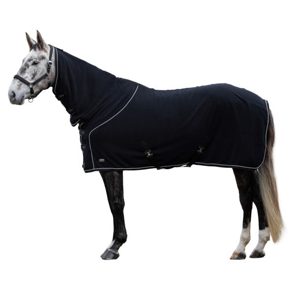 Covalliero therm fleece blanket with neck