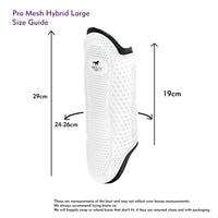 Pro mesh hybrid brushing boot white/black